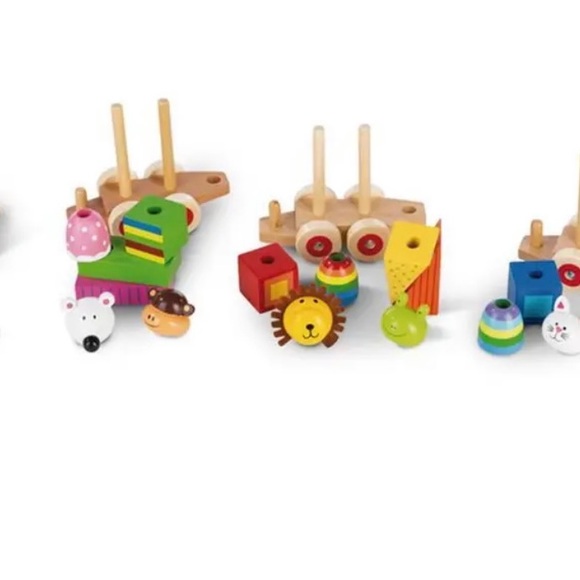 Orange Tree Toys Animal Puzzle Train - Picture 2 of 3